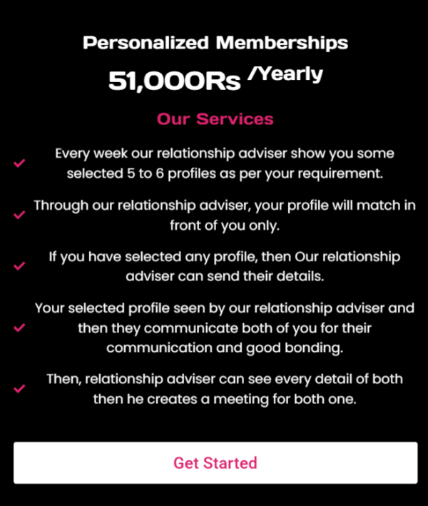Personalized Memberships